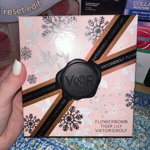 Viktor & Rolf Flowerbomb Tiger Lily with Pink and Black Design